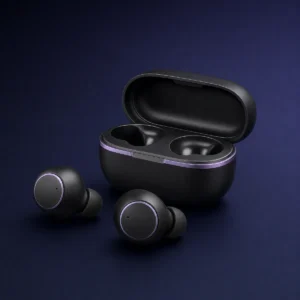 ovaBuds Pro wireless earbuds with charging case