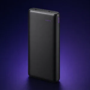 VoltMax 20K matte black portable power bank